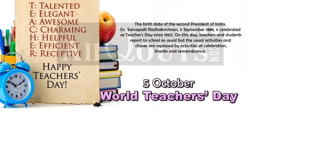 World Teachers Day